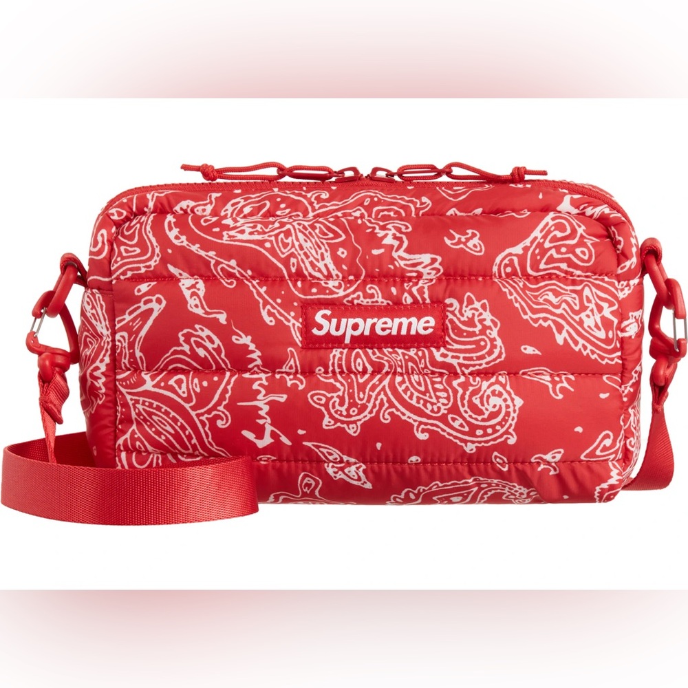 Supreme paisley crossbody bag